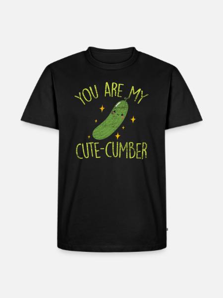 concombre - T-shirt Premium bio Homme - noir
