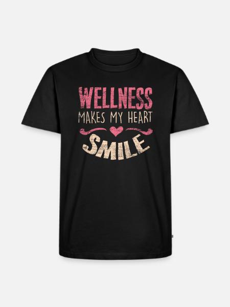 Wellness - Men's Premium Organic T-Shirt - black