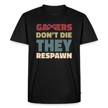 Gamer Gift Adolescent Garçons Filles - T-shirt Premium bio Homme - noir - Devant - Nico (187cm)