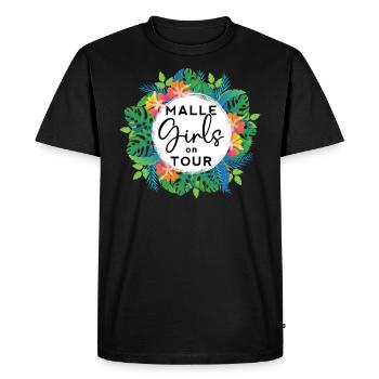 Malle Party Outfit Girls on Tour Malle - T-shirt Premium bio Homme - noir - Devant - Nico (187cm)