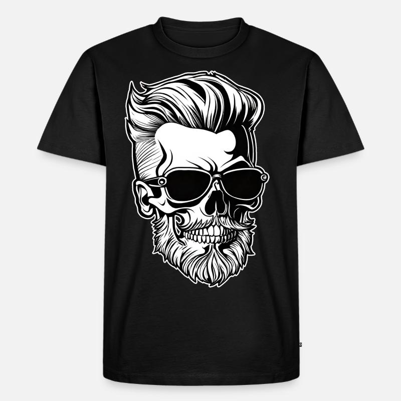 Cooler Rudeboy - Männer Premium Bio T-Shirt - Schwarz