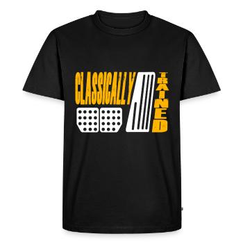 Manual gear shift Stick shift - Men's Premium Organic T-Shirt - black - Front - Nico (187cm)