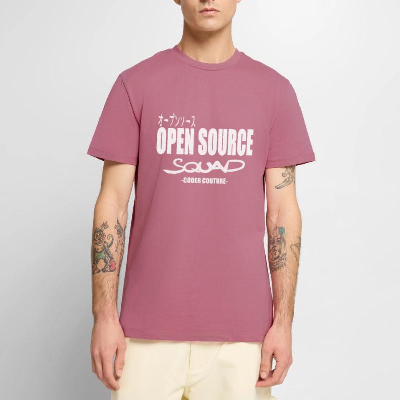 LUZILLION CODER COUTURE, PARTISAN DE L’OPEN SOURCE T-shirt Premium bio Homme