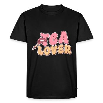 TCA Lover - Soins de la peau, Soins personnels, Beauté - T-shirt Premium bio Homme - noir - Devant - Nico (187cm)