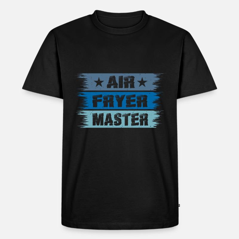 Heißluftfritteuse Master Culinary Crafts - Männer Premium Bio T-Shirt - Schwarz