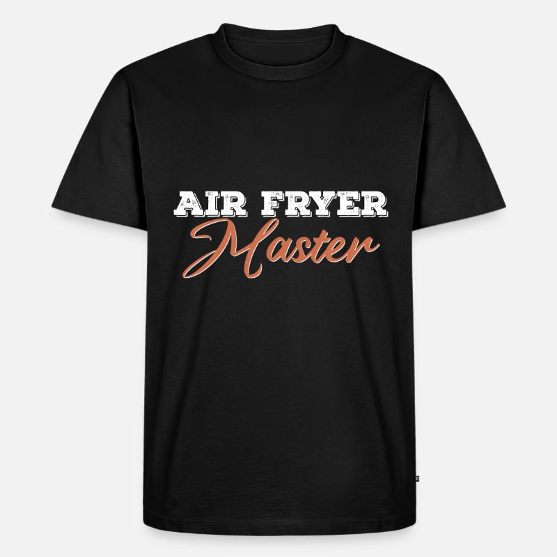 Heißluftfritteuse Master Culinary Crafts - Männer Premium Bio T-Shirt - Schwarz