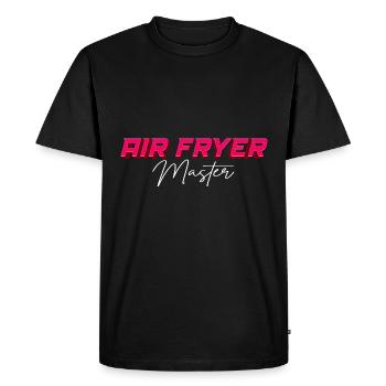 Air Fryer Master Culinary Crafts - Men's Premium Organic T-Shirt - black - Front - Nico (187cm)