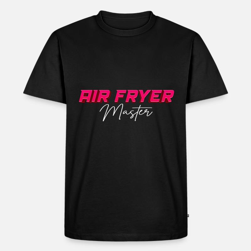 Heißluftfritteuse Master Culinary Crafts - Männer Premium Bio T-Shirt - Schwarz
