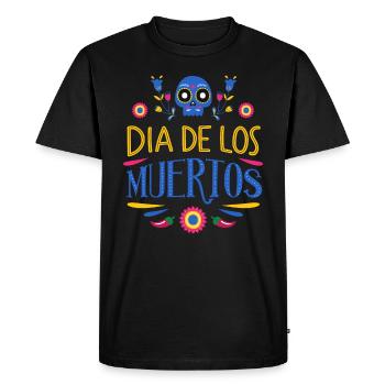 Dia de los Muertos - T-shirt Premium bio Homme - noir - Devant - Nico (187cm)
