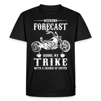 Cadeaux pour Triker | Trike Trike riders Trikes - T-shirt Premium bio Homme - noir - Devant - Nico (187cm)