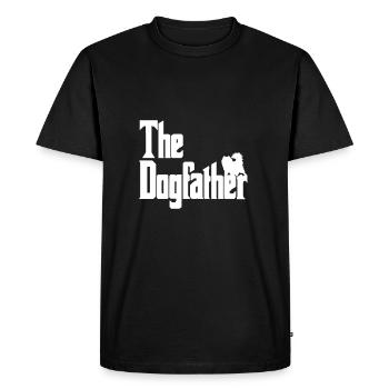 Le Dogfather Eurasier - T-shirt Premium bio Homme - noir - Devant - Nico (187cm)