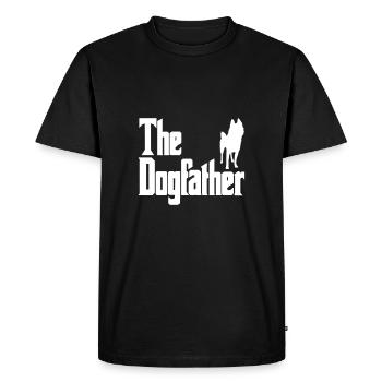 Le Dogfather Schipperke - T-shirt Premium bio Homme - noir - Devant - Nico (187cm)