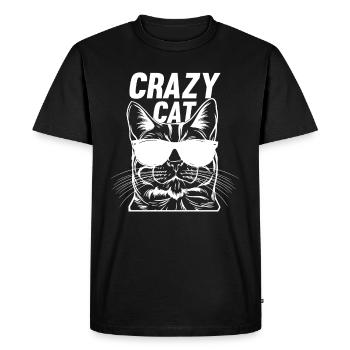 Cat Owner Cat Lover Funny Cat Memes - Men's Premium Organic T-Shirt - black - Front - Nico (187cm)