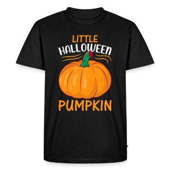 Little Halloween Pumpkin I Halloween Newborn Baby - Men's Premium Organic T-Shirt - black - Front - Nico (187cm)
