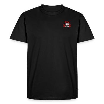 Mode Gym activé - Fitness Workout Gym Bodybuilding Bod - T-shirt Premium bio Homme - noir - Devant - Nico (187cm)