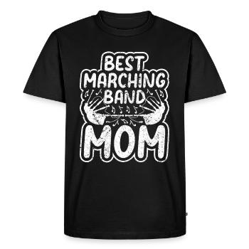 Meilleure joueuse de fanfare maman cornemuse maman cornemuse - T-shirt Premium bio Homme - noir - Devant - Nico (187cm)
