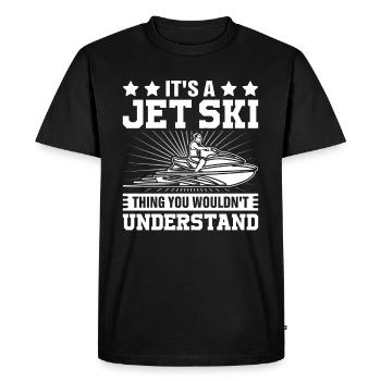 It's a jet ski thing you wouldn't understand - Jets - Men's Premium Organic T-Shirt - black - Front - Nico (187cm)