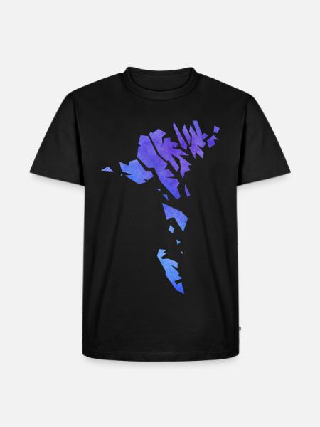 faroe - Men's Premium Organic T-Shirt - black