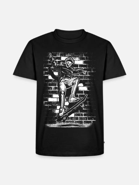 Skate | Skater | skateboard - Men's Premium Organic T-Shirt - black