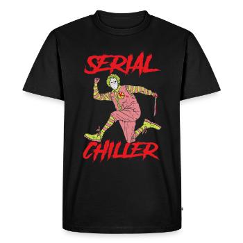 Serial Chiller Crime Series Cadeau - T-shirt Premium bio Homme - noir - Devant - Nico (187cm)