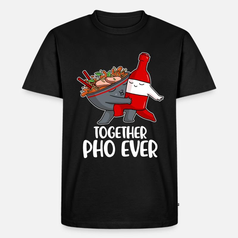Pho Ever Pho cadeau - T-shirt Premium bio Homme - noir