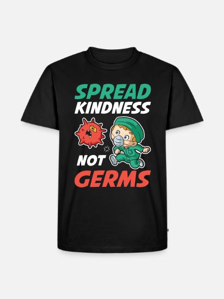 Spread Kindness Nurse Gift - Men's Premium Organic T-Shirt - black