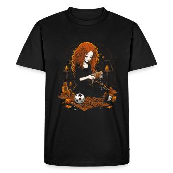 Zombies artisanaux effrayants pour Halloween - T-shirt Premium bio Homme - noir - Devant - Nico (187cm)