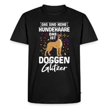 Grand Danois Chien Chien Propriétaire Chien Cadeau Hun - T-shirt Premium bio Homme - noir - Devant - Nico (187cm)