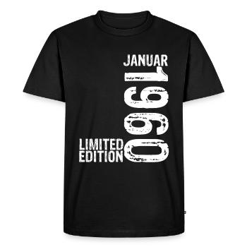 Edition limitée janvier 1960 Edition limitée Ori - T-shirt Premium bio Homme - noir - Devant - Nico (187cm)