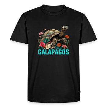 Galapagos Islands, ecuador Galapagos - Men's Premium Organic T-Shirt - black - Front - Nico (187cm)