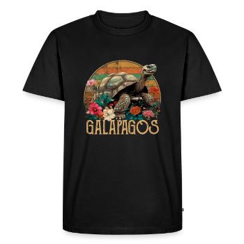 Galapagos Islands, ecuador Galapagos - Men's Premium Organic T-Shirt - black - Front - Nico (187cm)