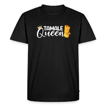Cuisine mexicaine de Tamale - T-shirt Premium bio Homme - noir - Devant - Nico (187cm)