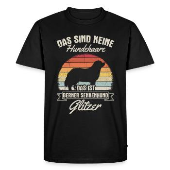 Bernese Mountain Dog Dog Owner Dog Dog Love - Men's Premium Organic T-Shirt - black - Front - Nico (187cm)