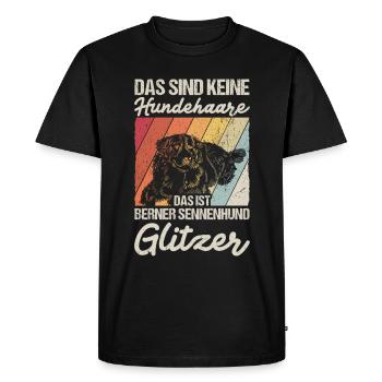 Bernese Mountain Dog Dog Owner Dog Gift Dog - Men's Premium Organic T-Shirt - black - Front - Nico (187cm)