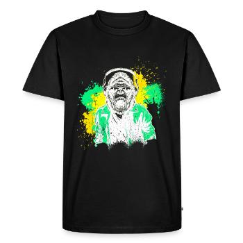 DJ Monkey Music Party Fun Sunglasses Monkey Headph - Men's Premium Organic T-Shirt - black - Front - Nico (187cm)