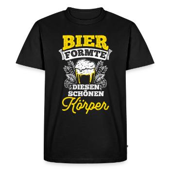 Beer Drinking Beer Fun Drinking Party Booze Drinking Tour - Men's Premium Organic T-Shirt - black - Front - Nico (187cm)