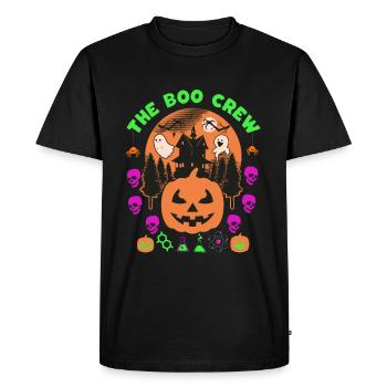 The Boo Crew Shirt - Professeur de chimie Halloween - T-shirt Premium bio Homme - noir - Devant - Nico (187cm)