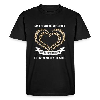Nucléaire Médecine nucléaire Radiologie atomique - T-shirt Premium bio Homme - noir - Devant - Nico (187cm)