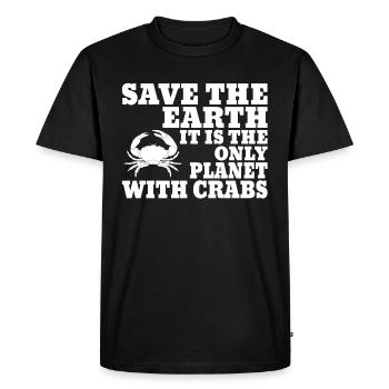 Idée de cadeau pour animaux de mer - T-shirt Premium bio Homme - noir - Devant - Nico (187cm)