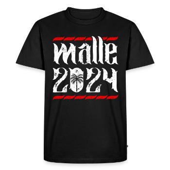 Malle 2024 Mallorca Tour - Men's Premium Organic T-Shirt - black - Front - Nico (187cm)