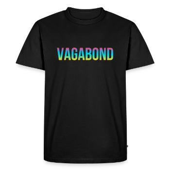 Vagabond - Men's Premium Organic T-Shirt - black - Front - Nico (187cm)