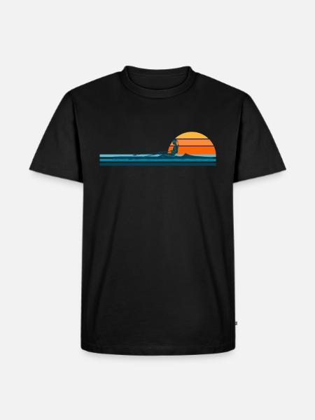 Rowing Crew Rower - Men's Premium Organic T-Shirt - black
