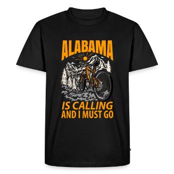 Alabama Adventure Gift - T-shirt Premium bio Homme - noir - Devant - Nico (187cm)