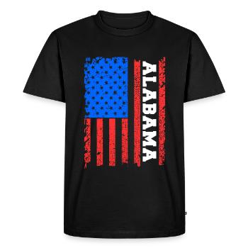 Cadeau maison alabama - T-shirt Premium bio Homme - noir - Devant - Nico (187cm)