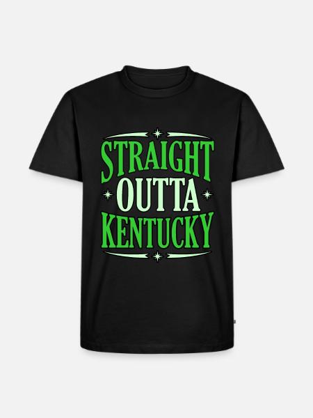 Visit to Kentucky Gift - Men's Premium Organic T-Shirt - black