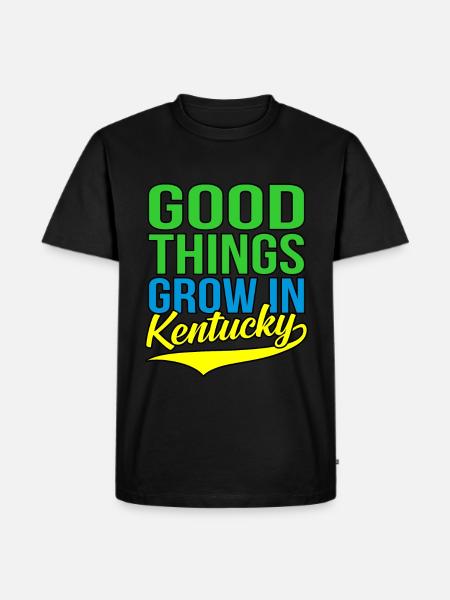 Grow In Kentucky Gift - Men's Premium Organic T-Shirt - black