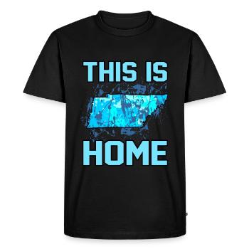 Home Tennessee gift - Men's Premium Organic T-Shirt - black - Front - Nico (187cm)