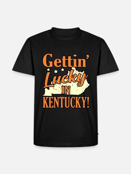 Happiness In Kentucky gift - Men's Premium Organic T-Shirt - black