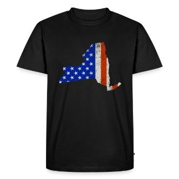 Cadeau à la maison à New York - T-shirt Premium bio Homme - noir - Devant - Nico (187cm)