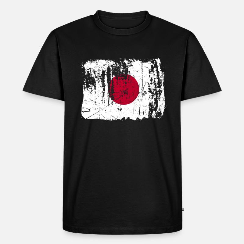 Japan-stolz-geschenk - Männer Premium Bio T-Shirt - Schwarz
